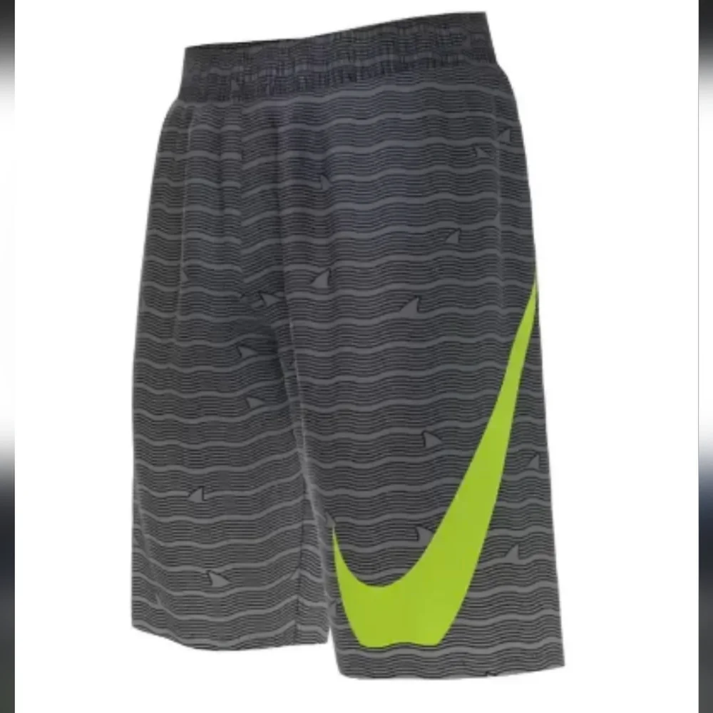 Nike Shark Stripe Break Valley Swim Trunks